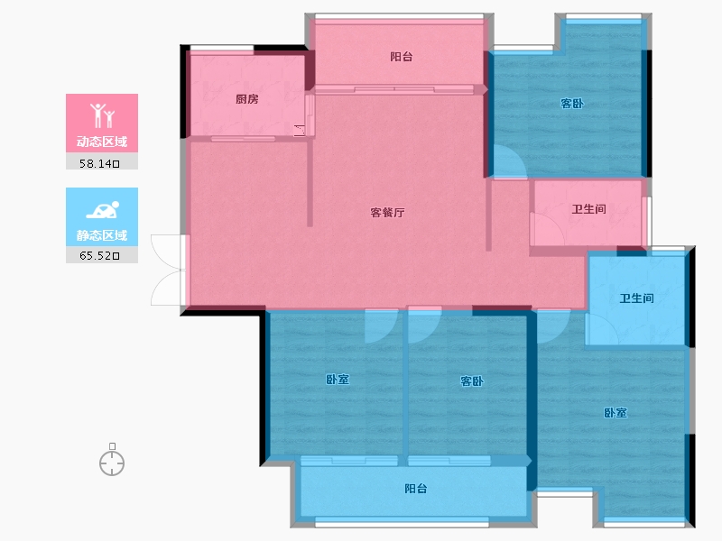 河南省-焦作市-和诚外滩II期-112.28-户型库-动静分区