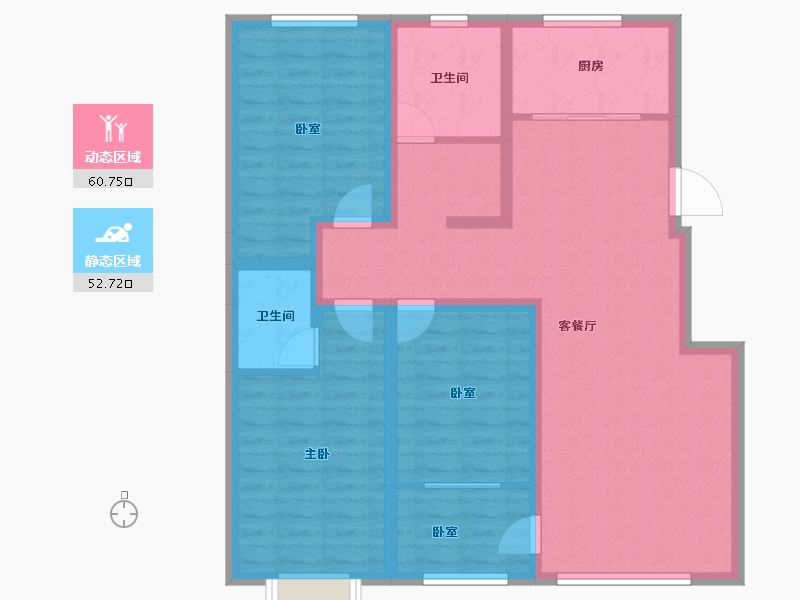 山东省-滨州市-国泰家园-101.20-户型库-动静分区