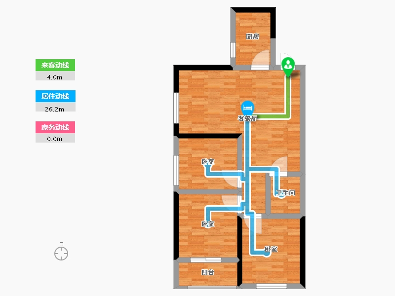 河南省-郑州市-嘉业·嘉境上品-68.94-户型库-动静线