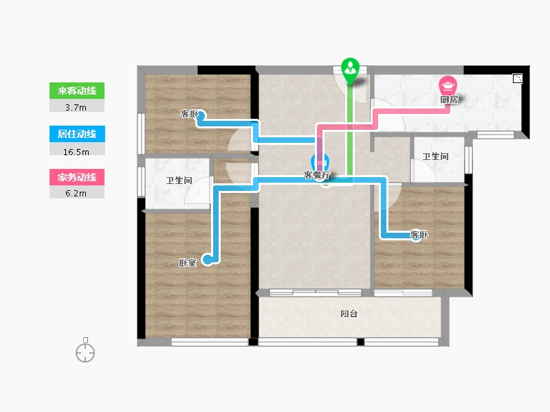 河南省-焦作市-和诚外滩II期-81.21-户型库-动静线