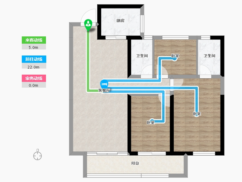 山东省-德州市-金山郡府-87.48-户型库-动静线