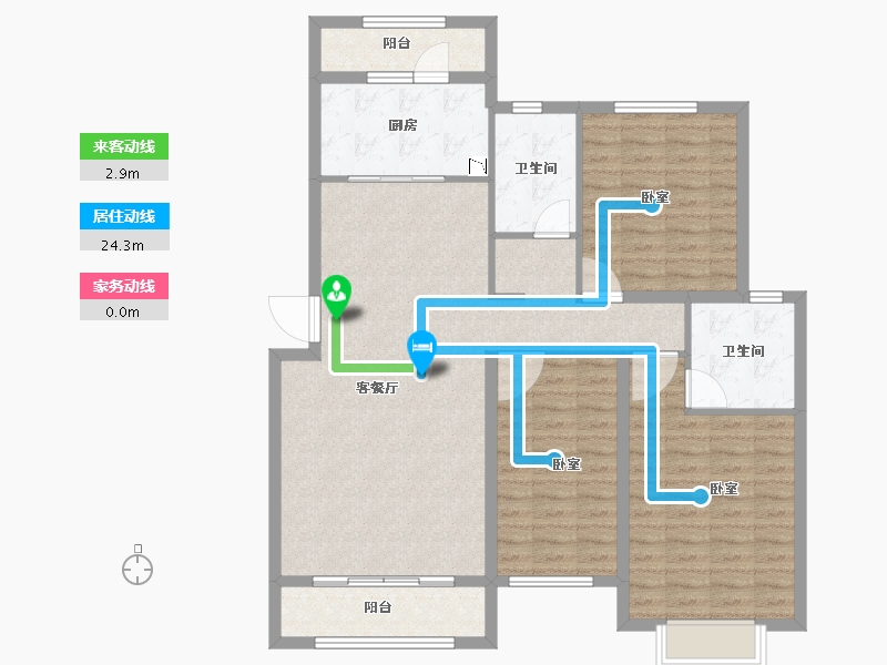 河南省-焦作市-中嘉美景-114.00-户型库-动静线