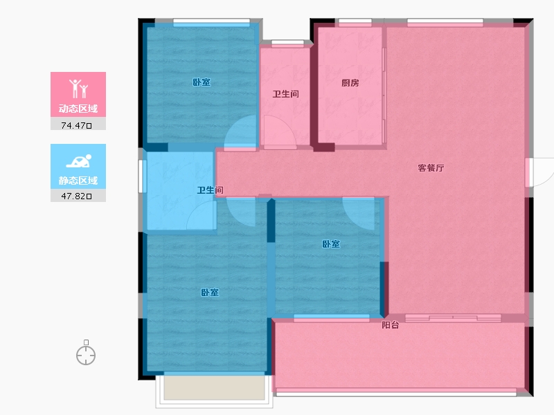 山东省-烟台市-紫微台-111.01-户型库-动静分区