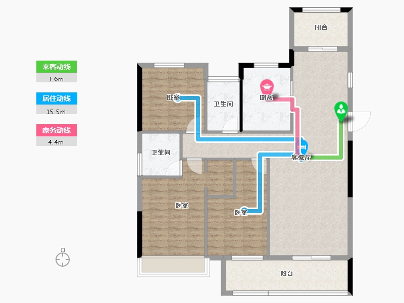 湖北省-孝感市-汉川帝景领秀城-114.35-户型库-动静线