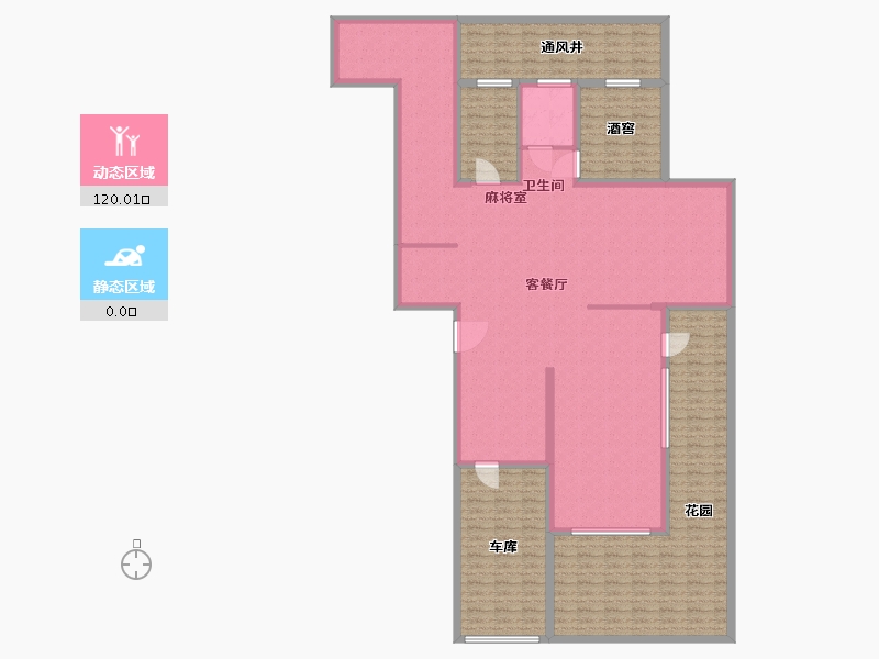 山东省-烟台市-十里洋房-193.74-户型库-动静分区