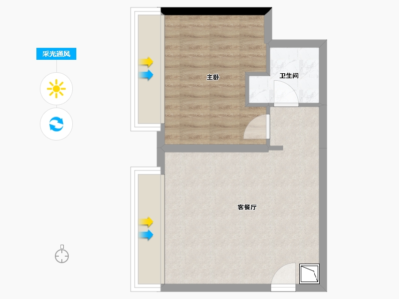 湖南省-株洲市-伊景湾-39.47-户型库-采光通风