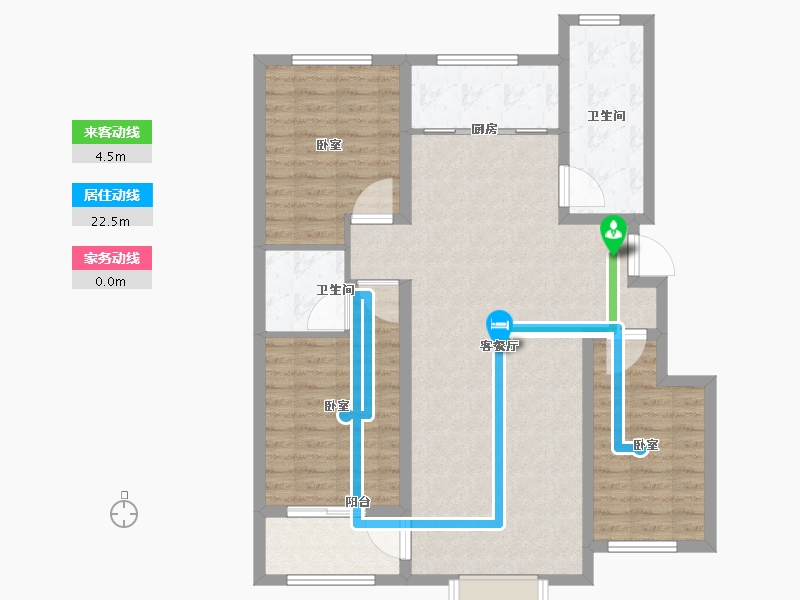 山东省-淄博市-汇鼎麗城-102.01-户型库-动静线