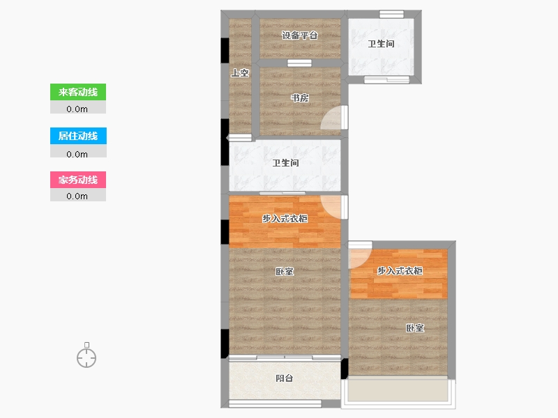 湖北省-十堰市-大家十里桃源-61.99-户型库-动静线