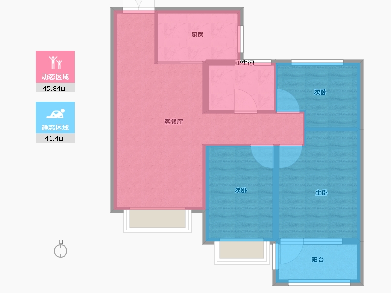 山东省-威海市-世昌名都-78.22-户型库-动静分区