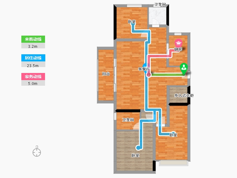 河南省-郑州市-康桥兰溪-94.00-户型库-动静线