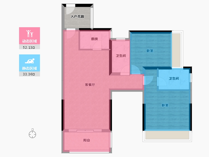 广东省-广州市-深业城-80.87-户型库-动静分区