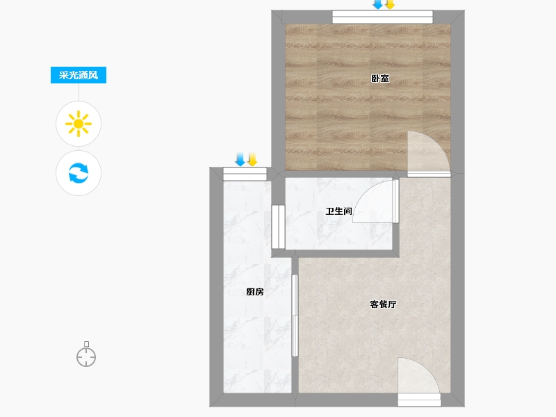 湖北省-武汉市-红枫金座-24.03-户型库-采光通风