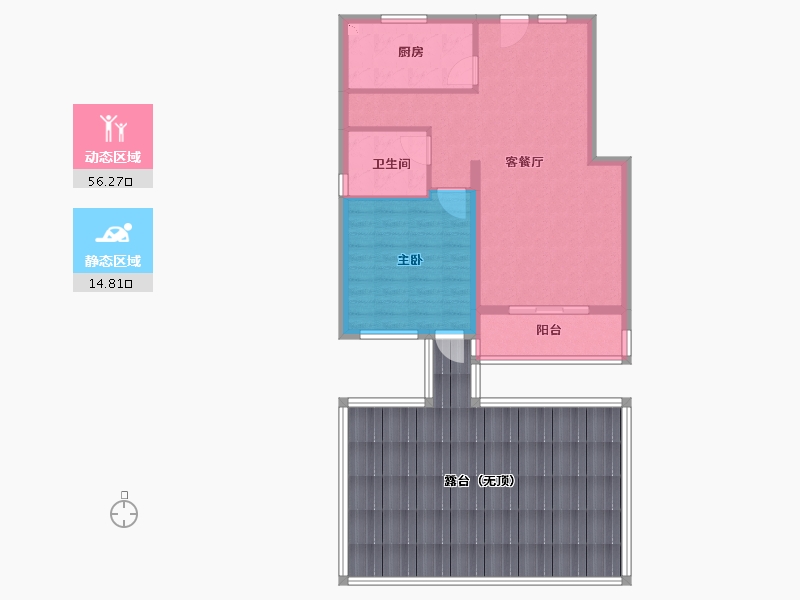 福建省-厦门市-招商兰溪谷-104.00-户型库-动静分区