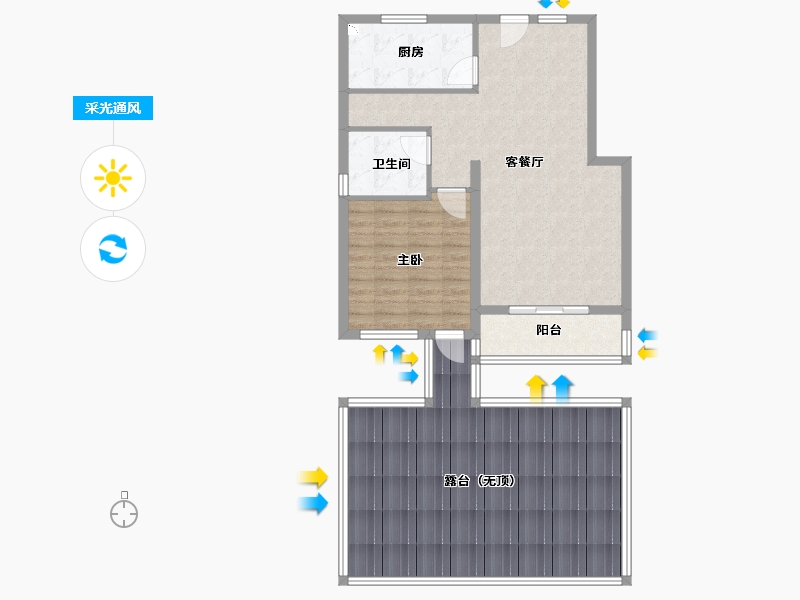 福建省-厦门市-招商兰溪谷-104.00-户型库-采光通风