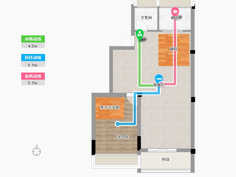 湖北省-十堰市-大家十里桃源-63.22-户型库-动静线