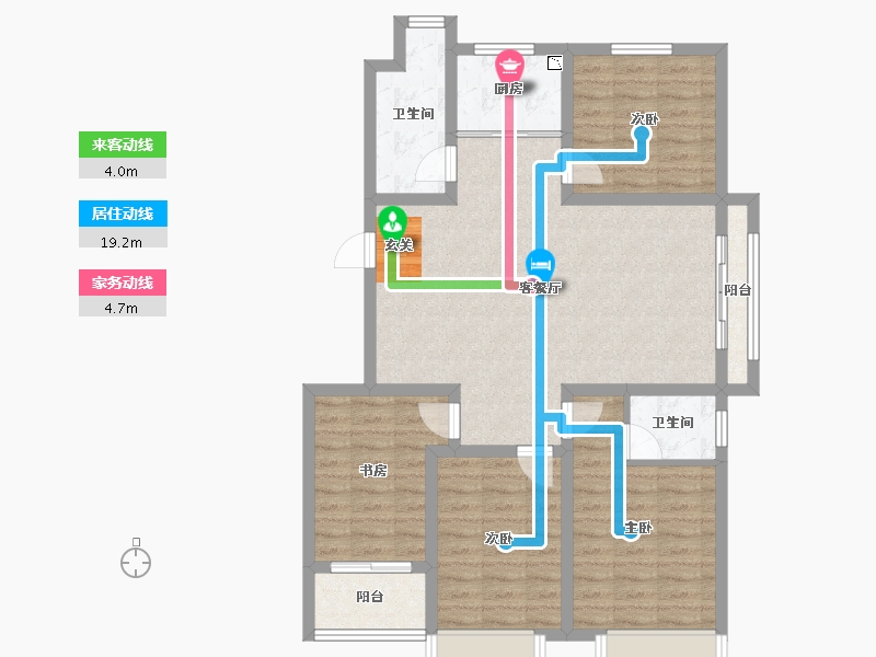 山东省-淄博市-柳泉悦府-98.21-户型库-动静线