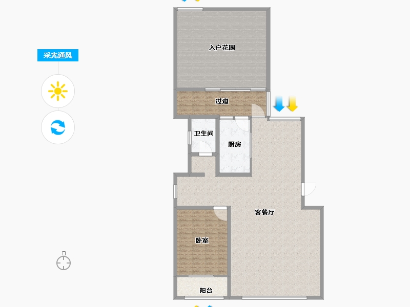 山东省-东营市-恒瑞·高尚领域-168.48-户型库-采光通风