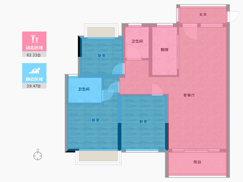 江西省-抚州市-中梁首府-92.00-户型库-动静分区