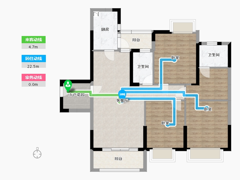 广东省-广州市-合汇学府名郡-97.22-户型库-动静线