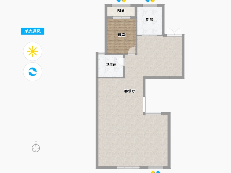 福建省-厦门市-永鸿厦门湾1号-100.01-户型库-采光通风