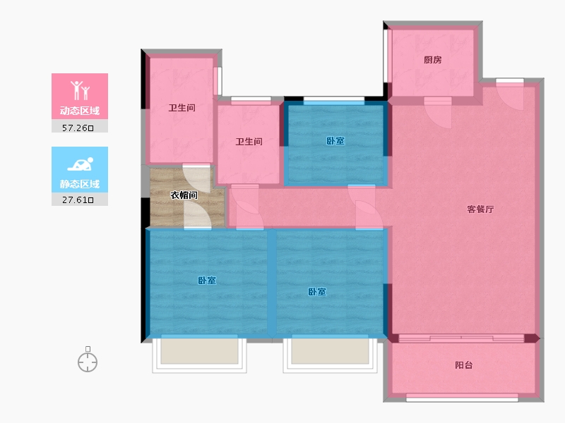 江西省-抚州市-中梁首府-79.01-户型库-动静分区