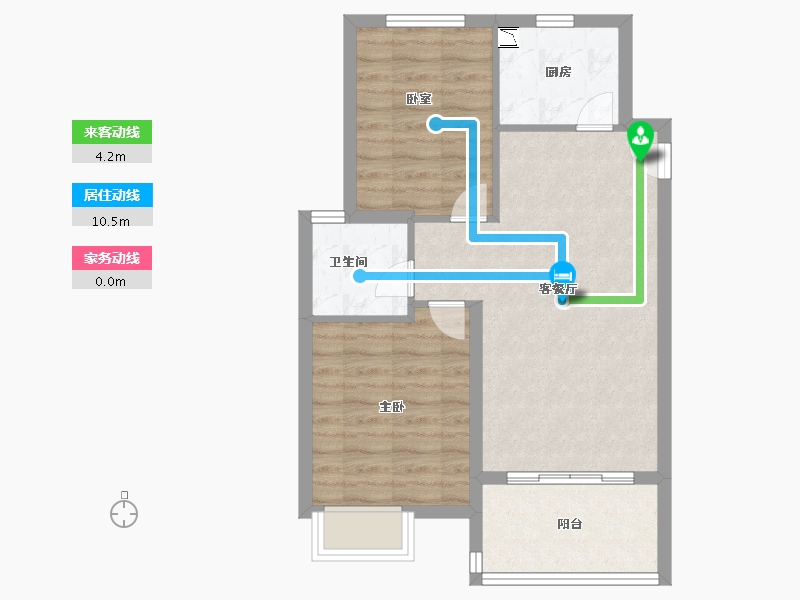 福建省-厦门市-招商兰溪谷-62.00-户型库-动静线