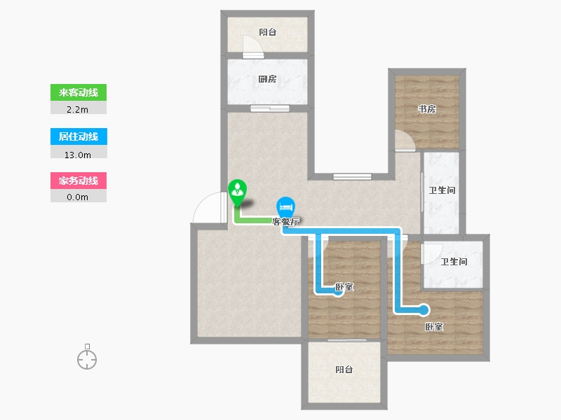 湖北省-黄冈市-山河万里-94.25-户型库-动静线