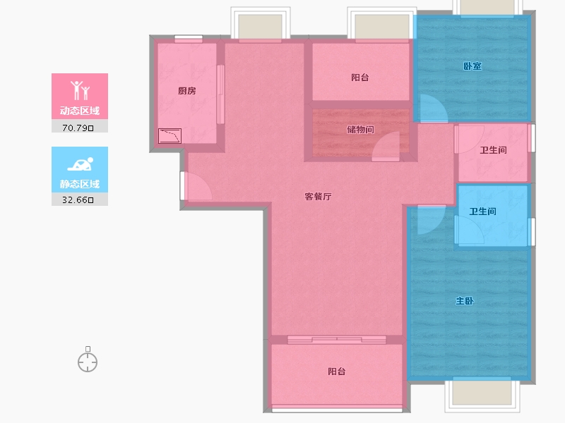 福建省-厦门市-中交和美新城-92.00-户型库-动静分区