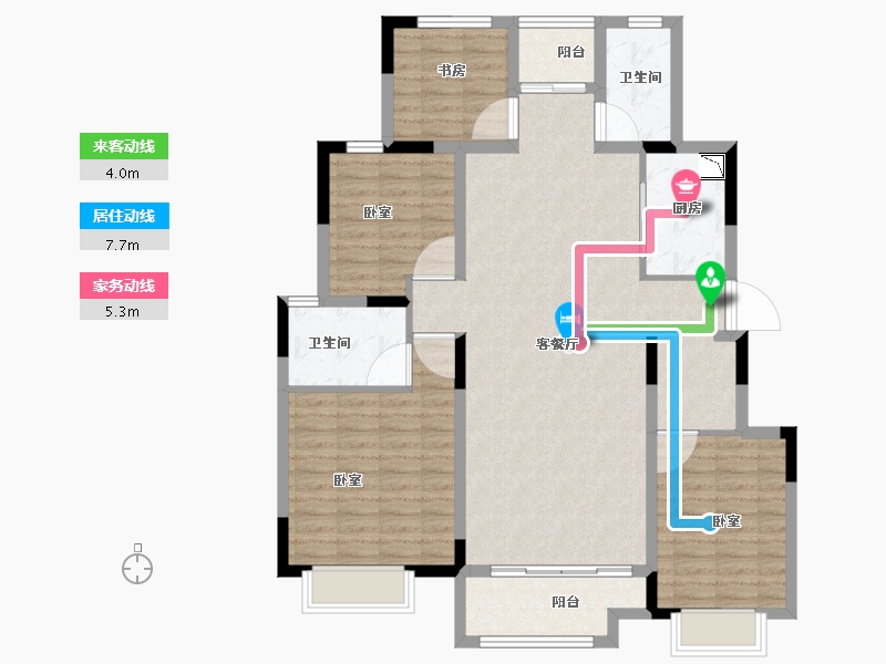 河南省-商丘市-华地美·华安府-114.44-户型库-动静线