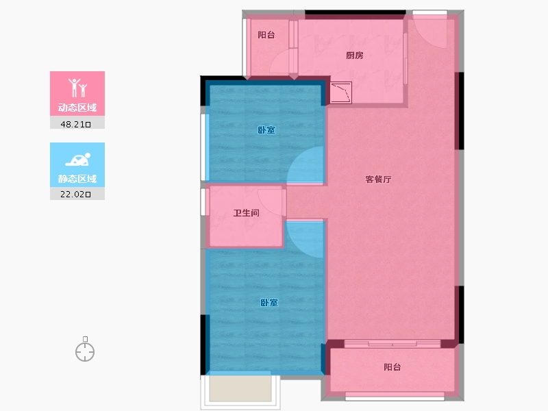 广东省-广州市-合汇学府名郡-63.00-户型库-动静分区