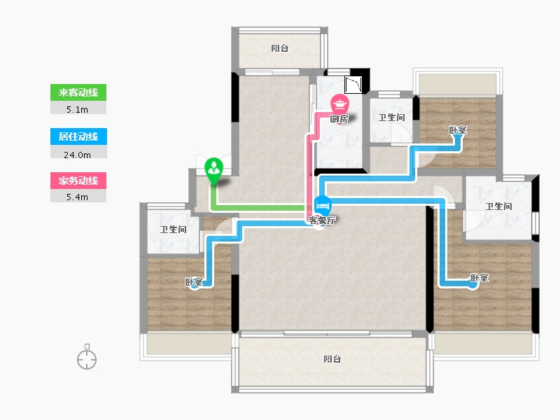 湖北省-十堰市-大家十里桃源-116.04-户型库-动静线