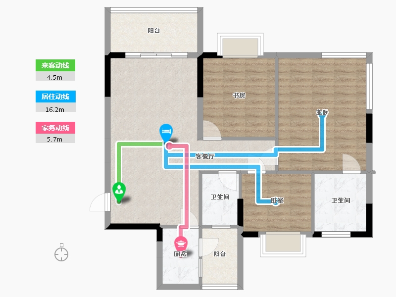 广东省-广州市-青春-92.77-户型库-动静线