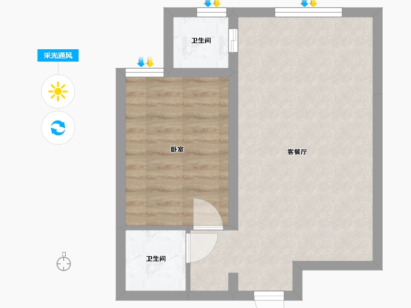 辽宁省-葫芦岛市-文化星城-42.23-户型库-采光通风