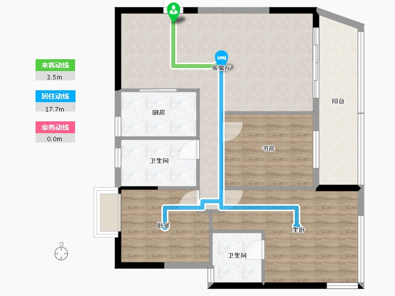 广东省-广州市-青春-93.62-户型库-动静线