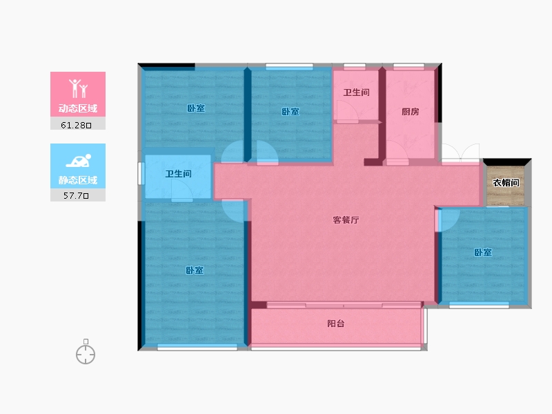 河南省-开封市-永威上和郡-109.59-户型库-动静分区