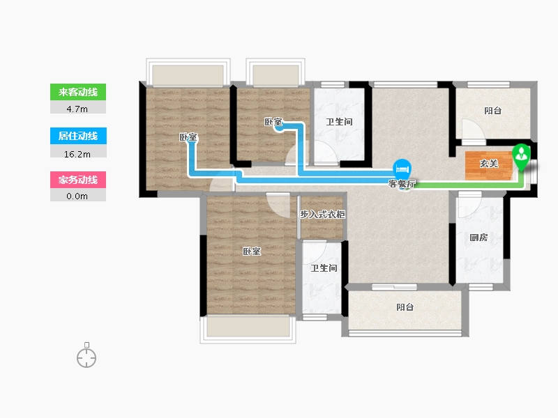 广东省-肇庆市-肇庆招商依云水岸-98.01-户型库-动静线