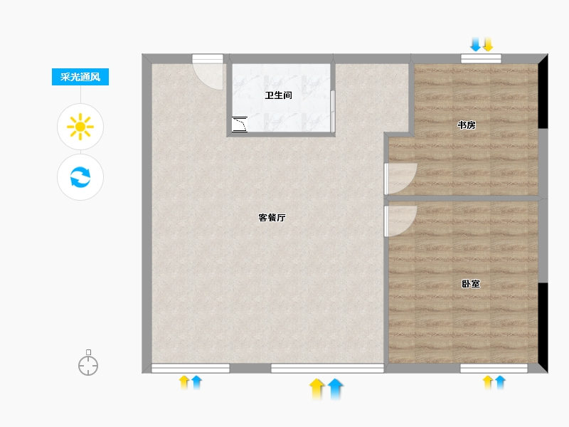 广东省-佛山市-物联创智谷-74.01-户型库-采光通风