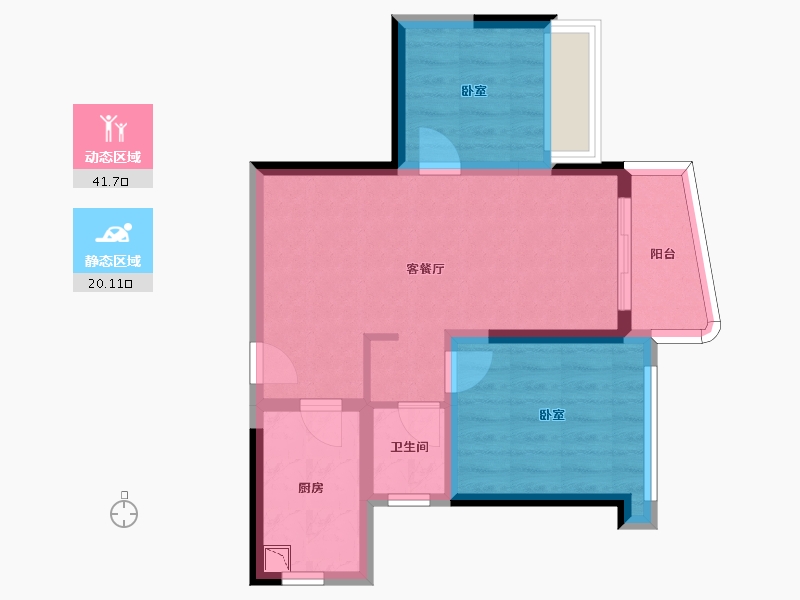 广东省-肇庆市-保利梦想城-54.11-户型库-动静分区