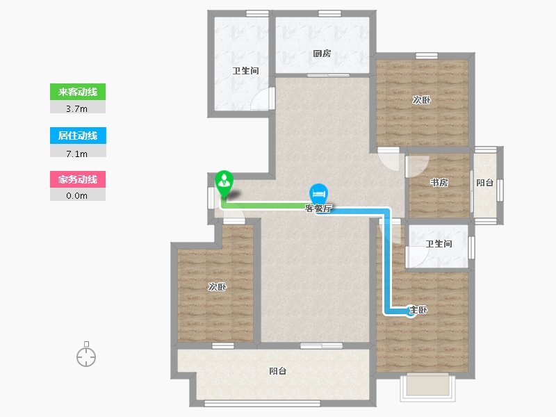 山东省-临沂市-史丹利十里江湾-122.00-户型库-动静线