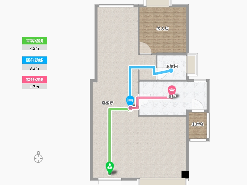 广东省-广州市-碧桂园东湖世家-142.74-户型库-动静线