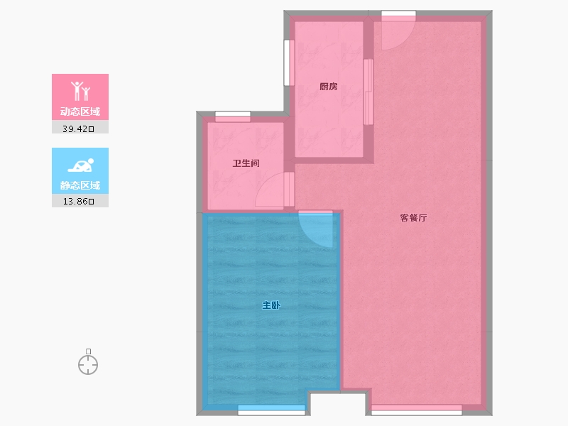 福建省-厦门市-首开龙湖春江彼岸-48.21-户型库-动静分区