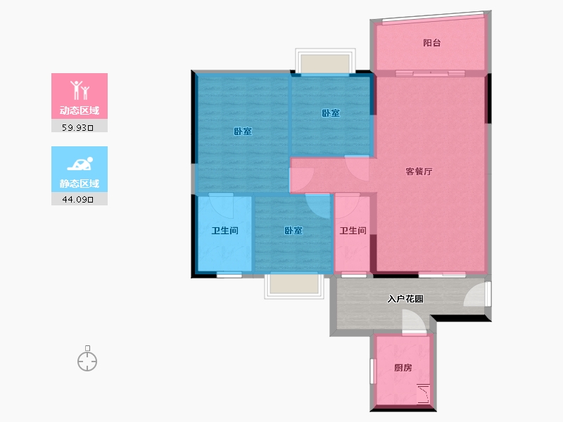 广东省-广州市-青春-105.01-户型库-动静分区