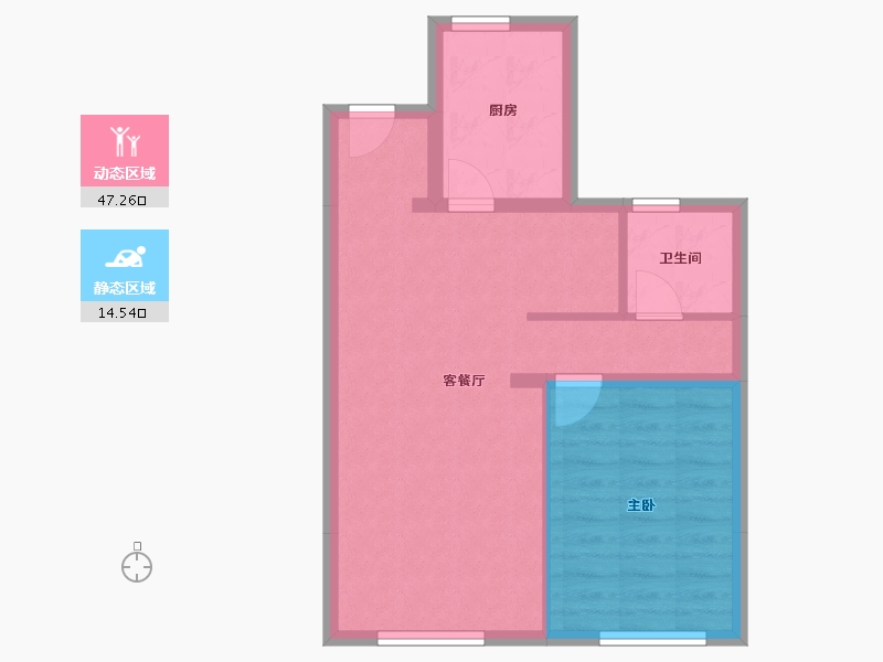 福建省-厦门市-首开龙湖春江彼岸-55.36-户型库-动静分区