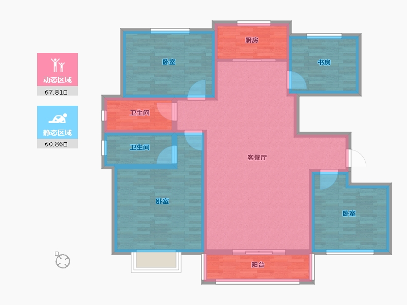 河南省-开封市-亿中永圣城-115.00-户型库-动静分区