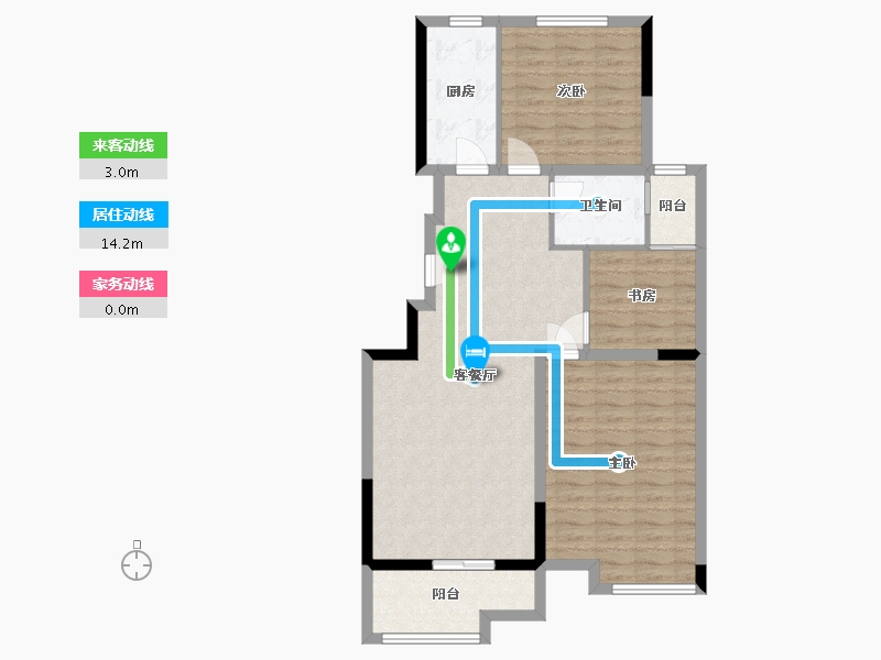 山东省-临沂市-沂河一英里-89.31-户型库-动静线