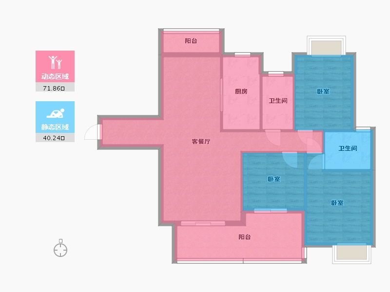 湖南省-邵阳市-邵新府-101.31-户型库-动静分区