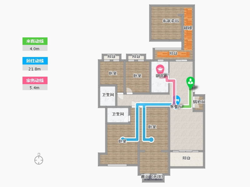 湖南省-湘潭市-九华金水湾-192.40-户型库-动静线