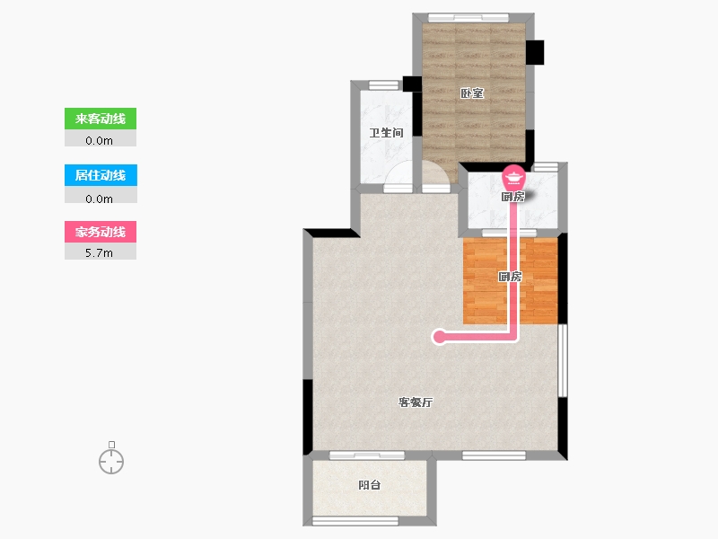 湖北省-十堰市-中国中铁·世纪山水-68.93-户型库-动静线