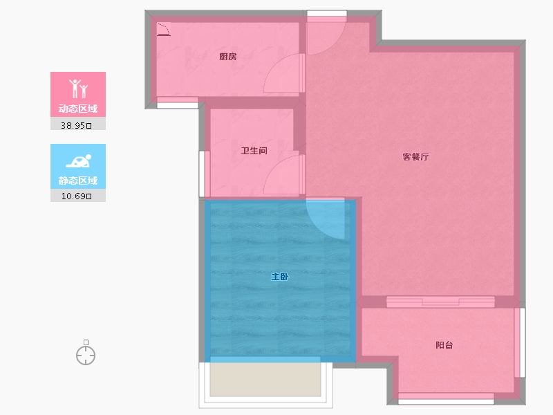 福建省-厦门市-招商兰溪谷-44.00-户型库-动静分区