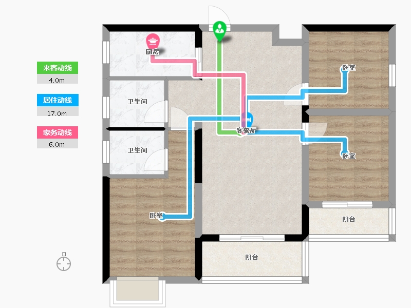 湖南省-邵阳市-邵新府-77.02-户型库-动静线